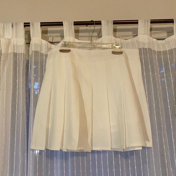 White Tennis Skirt - Picture 1 of 6